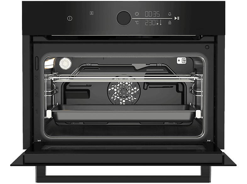 Piekarnik BEKO BBCM17400B AeroPerfect Pieczenie 3D Pizza Grill Czyszczenie parą – zdjęcie 3