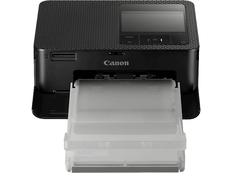 EVA-harde Hoes voor Selphy CP1500 CP1300 CP1200 Opbergtas Zwart Waterdicht Schokbestendig Draadloos Kleurenfotoprinter Oplader Kleureninkt Papieraccessoire