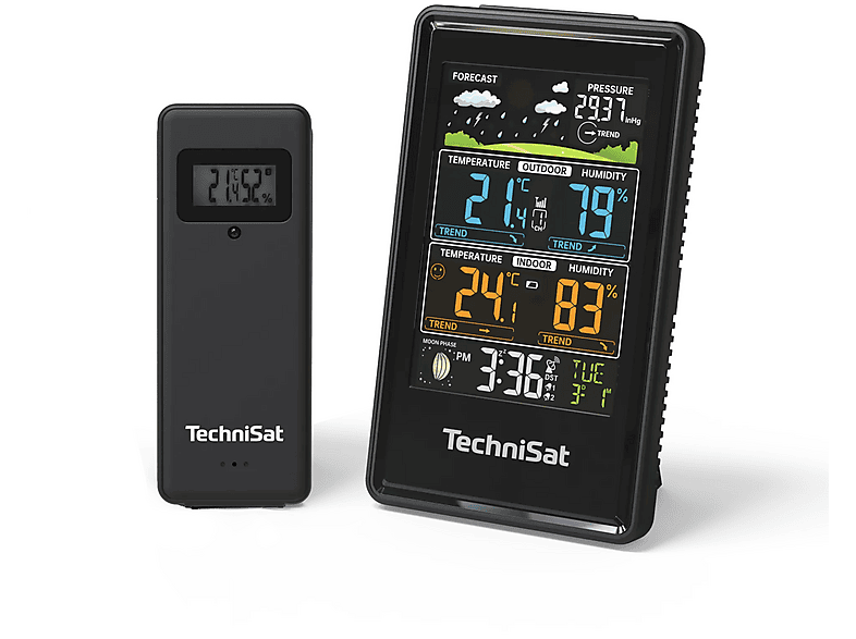 Stacja pogody TECHNISAT iMeteo 410 Czarny – zdjęcie 3