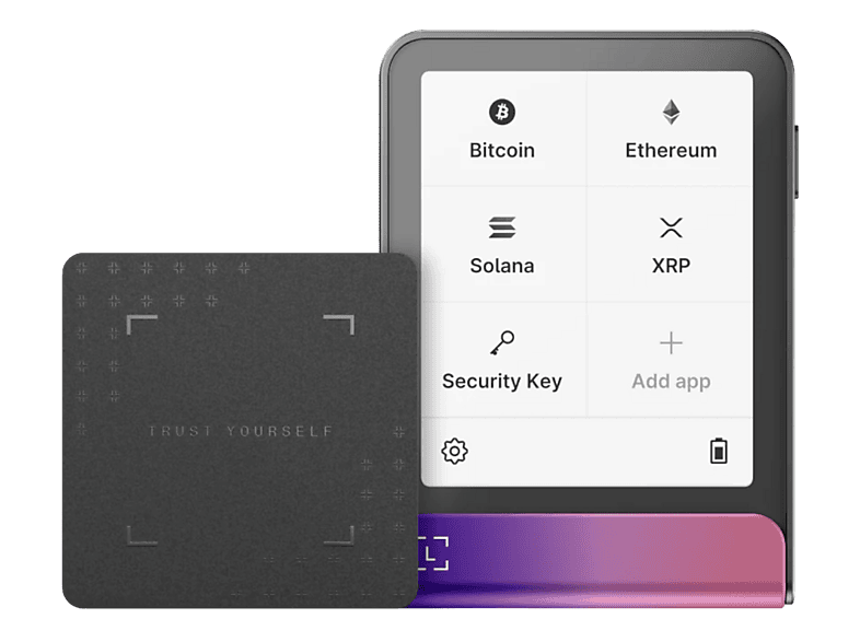 LEDGER Flex (inkl. Recovery Key) Krypto-Wallet Crimson Magenta
