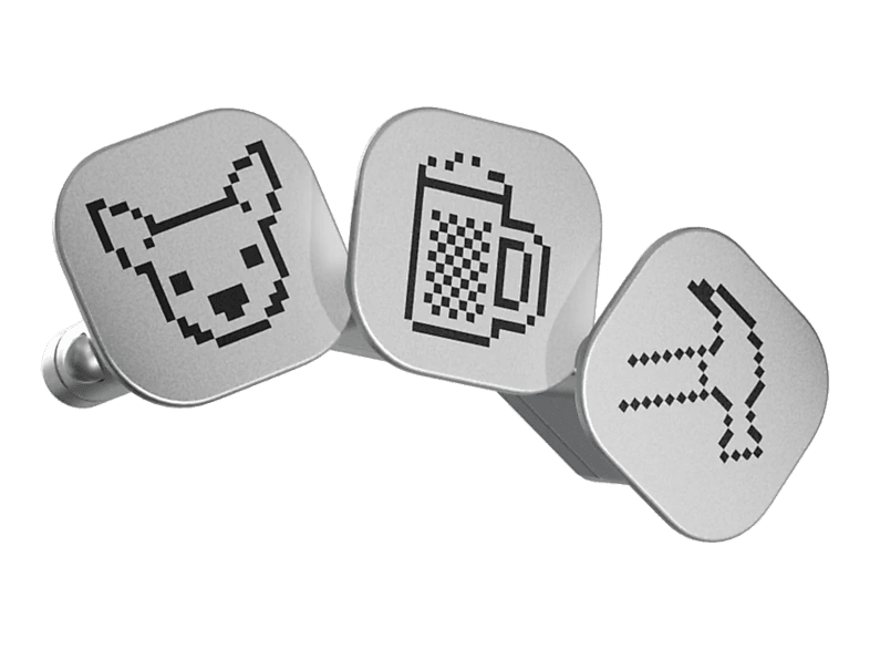 LEDGER Nano Gen5 Badges Pack 1 Silber/Schwarz