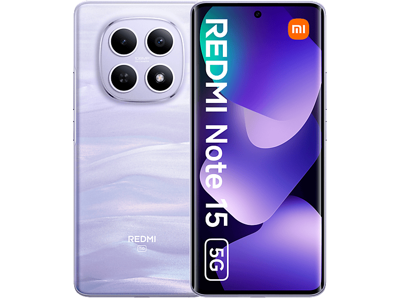 Smartfon XIAOMI Redmi Note 15 5G 6 GB/ 128 GB Fioletowy