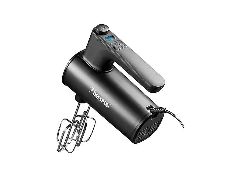 Bestron AHMD100BW Handmixer (Schwarz/Holz, 400 Watt) — Foto 2 von 4