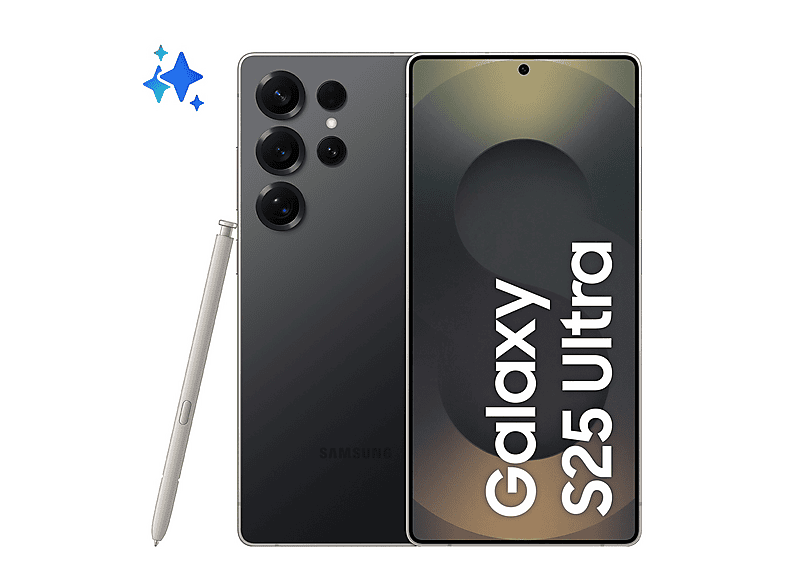SAMSUNG Galaxy S25 Ultra 512GB, 512 GB, Titanium Black
