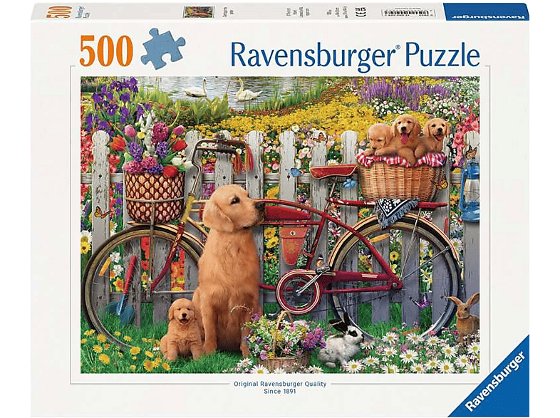 Ravensburger Katzen im Regal, 500 Teile (Ab 12 Jahren) Puzzle