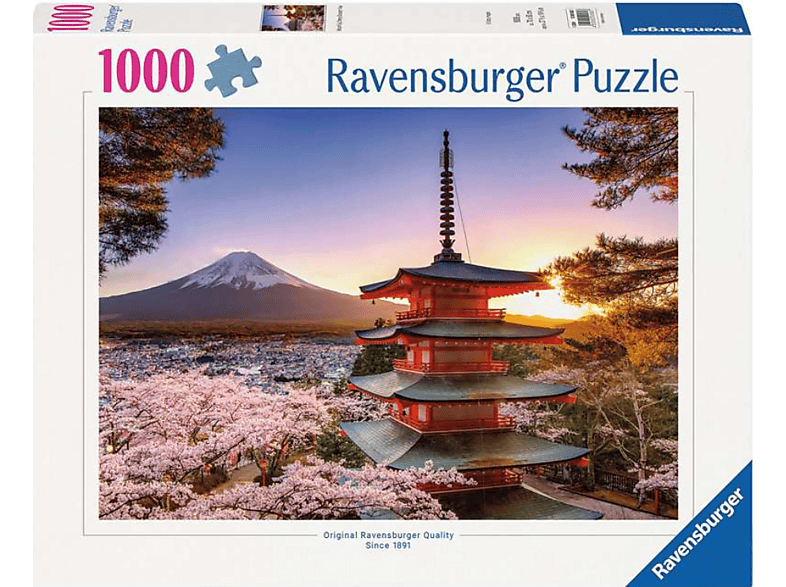 Ravensburger Kirschblüte in Japan, 1000 Teile (Ab 14 Jahren) Puzzle