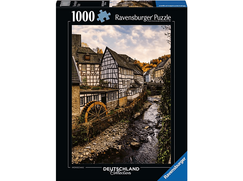 Ravensburger Monschau in der Eifel, 1000 Teile (Ab 14 Jahren) Puzzle