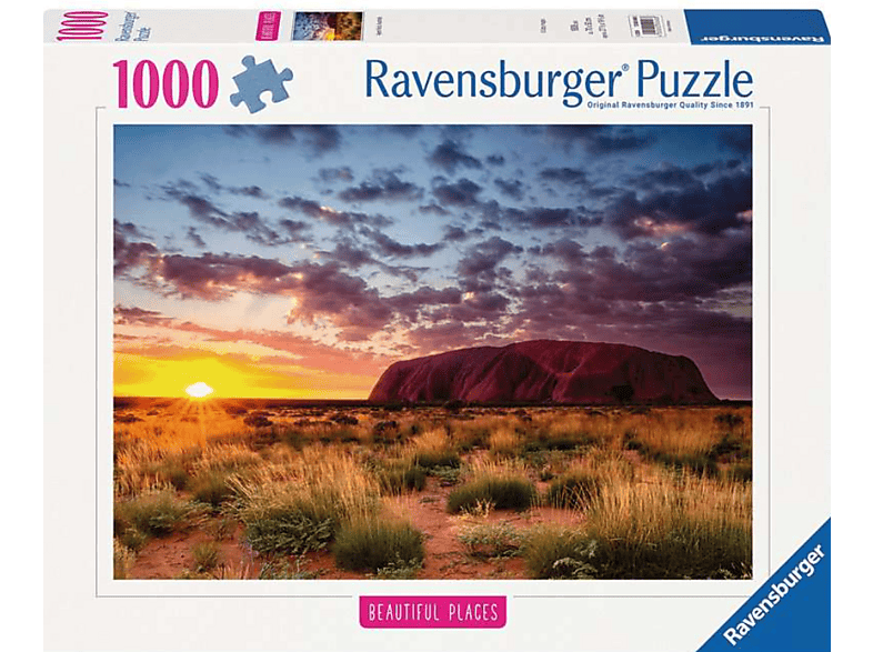 Ravensburger Ayers Rock in Australien, 1000 Teile (Ab 14 Jahren) Puzzle