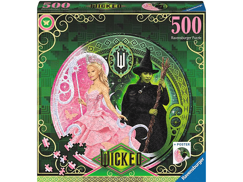 Ravensburger Eine Geschichte in zwei Hälften, 500 Teile (Ab 12 Jahren) Puzzle