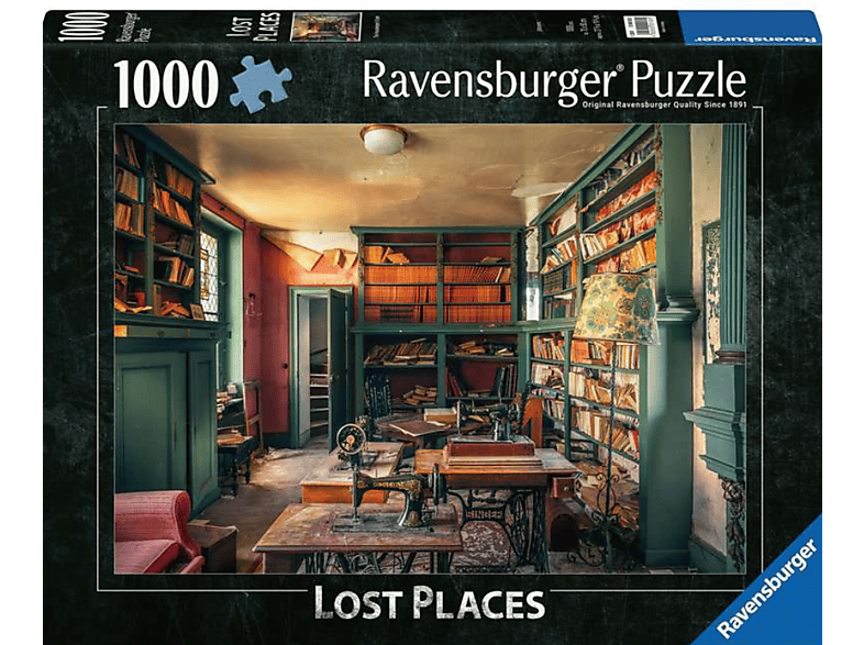 Ravensburger Mysterious castle librar, 1000 Teile (Ab 14 Jahren) Puzzle