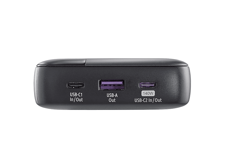 INTENSO HE25000 Powerbank 25000 mAh Grau/Schwarz