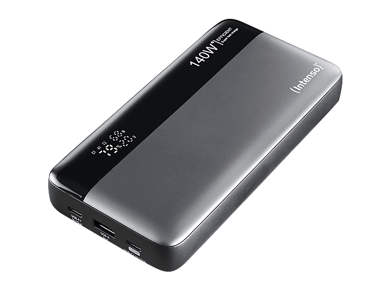 INTENSO HE25000 Powerbank 25000 mAh Grau/Schwarz