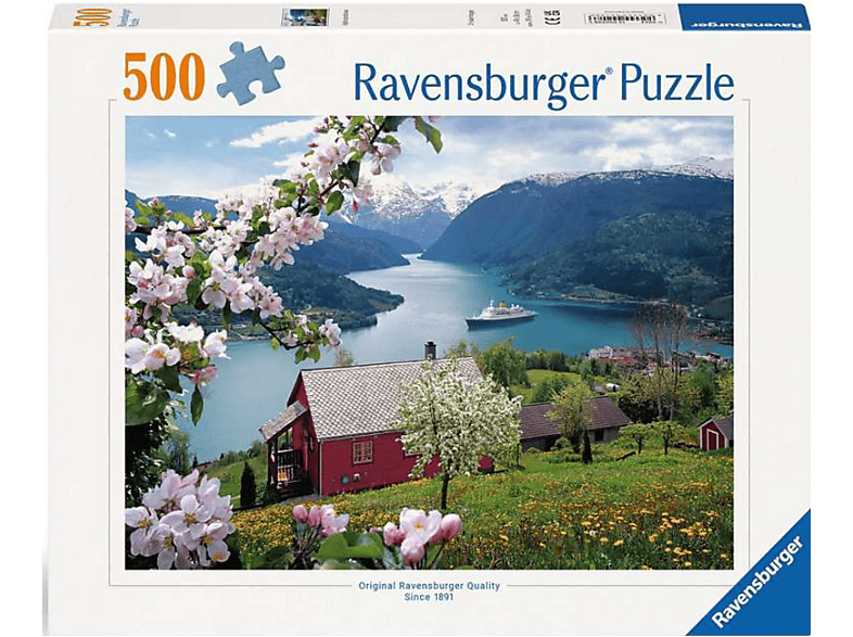 Ravensburger Skandinavische Idylle, 500 Teile (Ab 12 Jahren) Puzzle