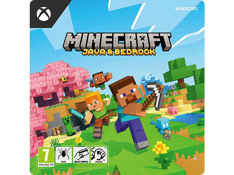 PC Minecraft Java & Bedrock Edition (Código de descarga)