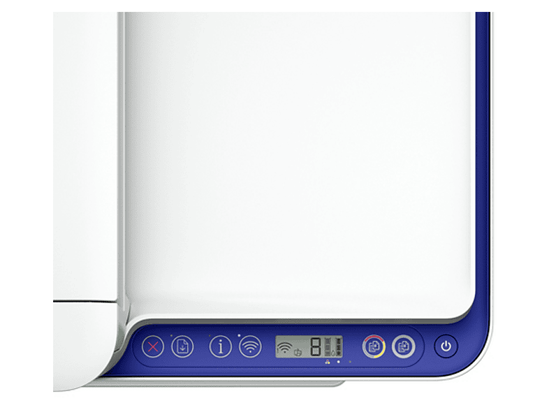 HP DeskJet 4230e mit 3 Monate HP Instant Ink, Multifunktionsdrucker, WLAN, A4, A6, Weiß, Blau — Foto 5 von 5