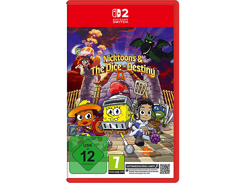 Nicktoons & The Dice of Destiny - Nintendo Switch 2 [Game key card]