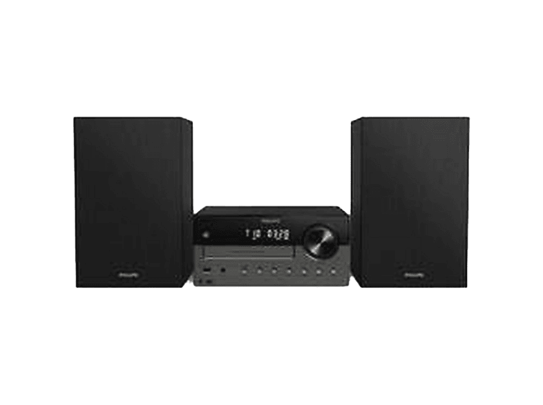 Philips Tam4505m2/00 Micro Dab+ Systeem Boekenplankspeaker Zwart afbeelding