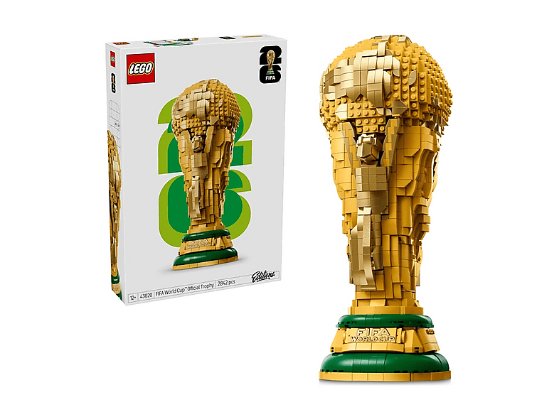 COSTRUZIONI LEGO Editions Football Trofeo ufficiale Coppa del Mondo FIFA - 43020