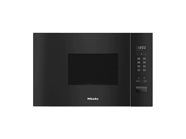 MICROONDE INCASSO MIELE M 2230 SC, capacità 17 l, potenza microonde max 800 W, Potenza grill 7 livelli di potenza, Nero Ossidiana