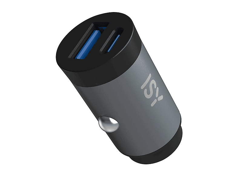 CARICABATTERIA AUTO ISY ICC-5030-AC Nero