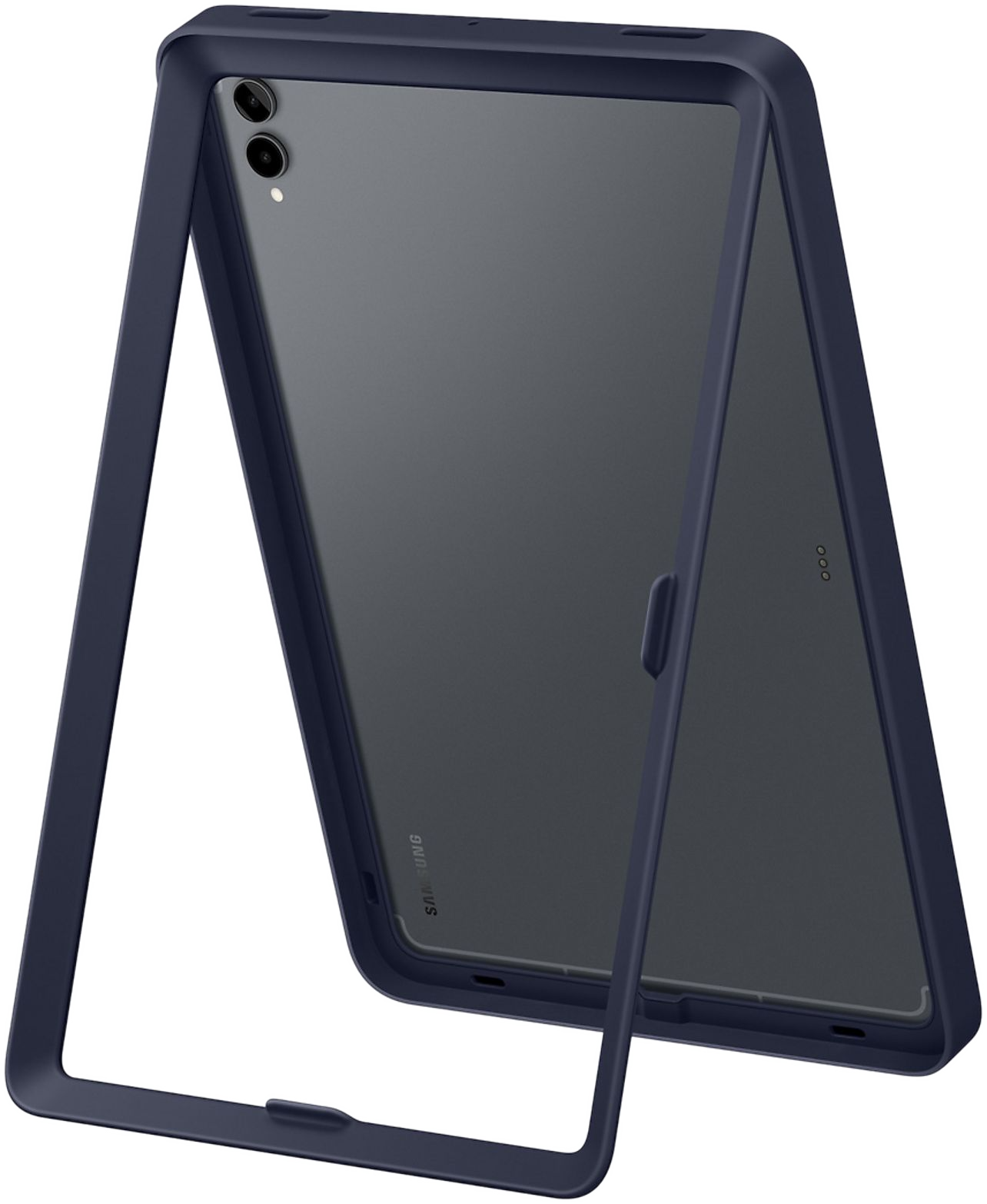 Samsung Galaxy Tab S11 Ultra Frame Cover Beschermhoes Donkerblauw