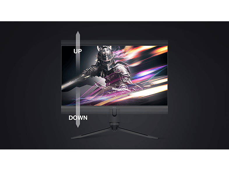 PEAQ PMO G271-FQK 27 Zoll QHD Gaming Monitor 1 ms Reaktionszeit 200 Hz