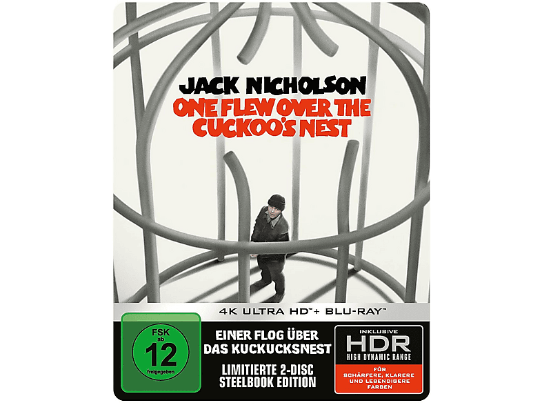 Einer flog über das Kuckucksnest 4K Ultra HD Blu-ray (FSK: 12)