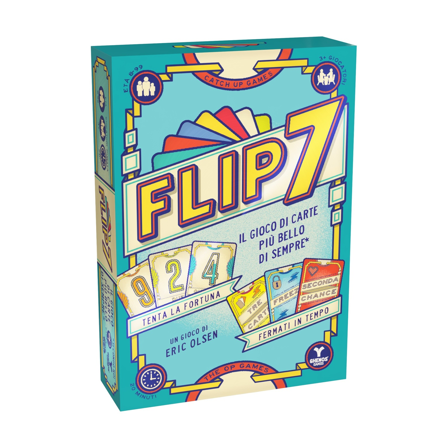 Carte da gioco da vinci games Flip 7