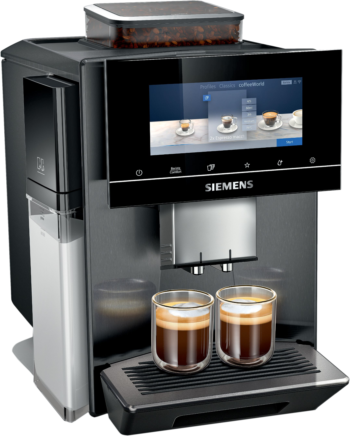 SIEMENS EQ.900 TQ905RZ5 Volautomatische espressomachine Zwart