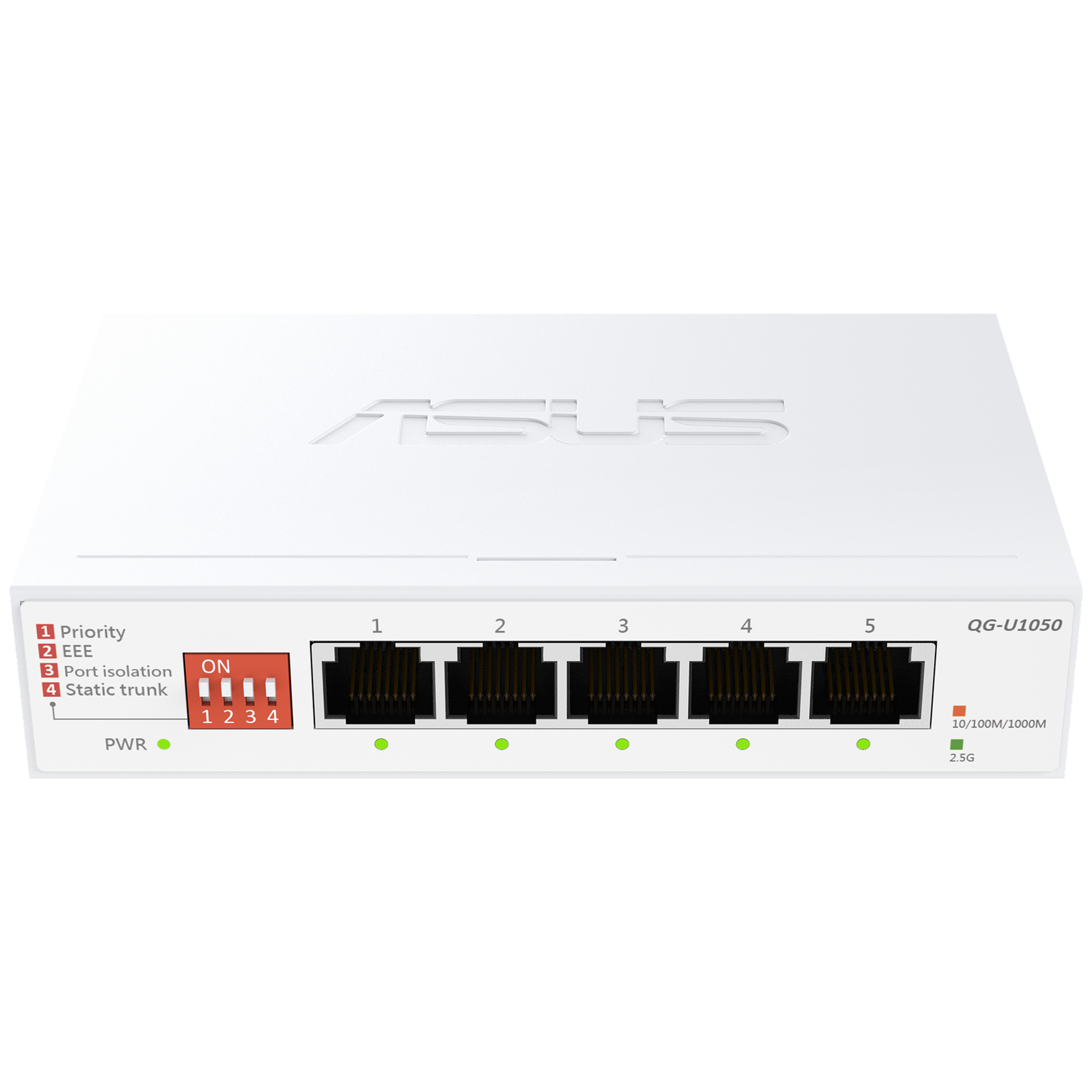 Asus Qg-u1050 5-port 2.5g Unmanaged Switch