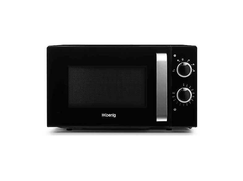 MICROONDE H.KOENIG VIO8, capacità 20 l, potenza microonde max 700 W, 6 livelli di potenza, Nero