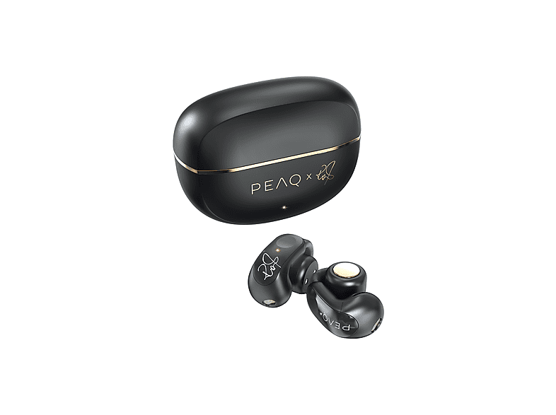 PEAQ ICONIC Sound 3 - PTW-4000-RW, In-ear Kopfhörer Bluetooth Schwarz