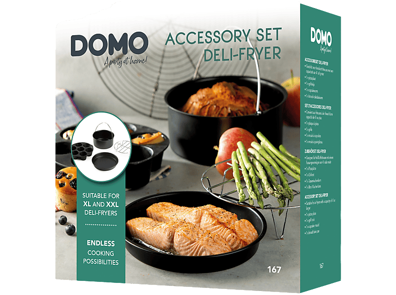 Domo Airfryer Accessory Set 4 Pieces