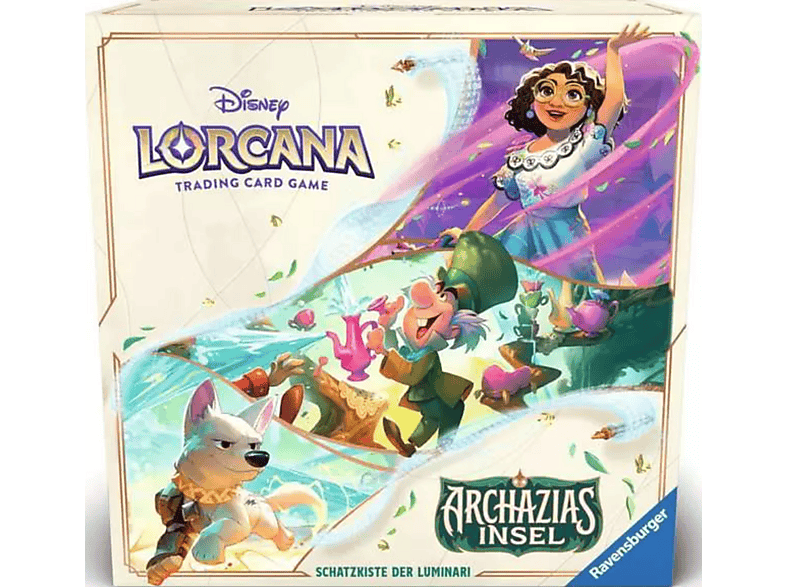 Ravensburger Disney Lorcana TCG: Archazias Insel - Schatzkiste der Luminari (Deutsch) Trading Card Games