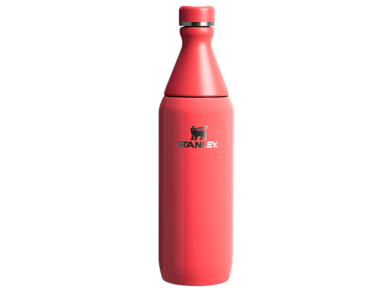 Stanley The All Day Slim 0.60L / 20Oz Soğuk Su Şişesi Termosu Hot Coral