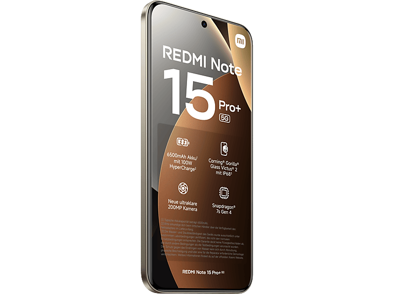 XIAOMI REDMI Note 15 Pro+ 5G 256 GB Mocha Brown Dual SIM