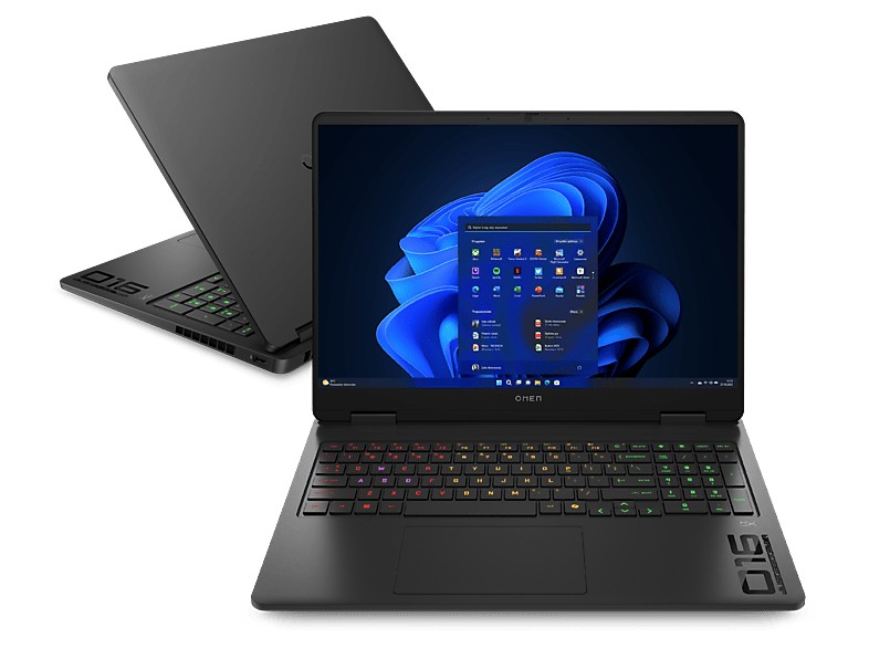 Laptop HP Omen 16-am0061nw / Intel Core™ Ultra 7 255H 24 GB RAM 1 TB SSD GeForce RTX™ 5060 Windows 11 Home Czarny
