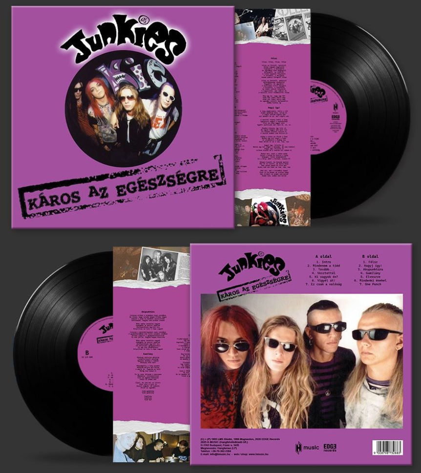 Junkies - Káros az egészségre (30 éves jubileumi kiadás) (Vinyl LP (nagylemez))