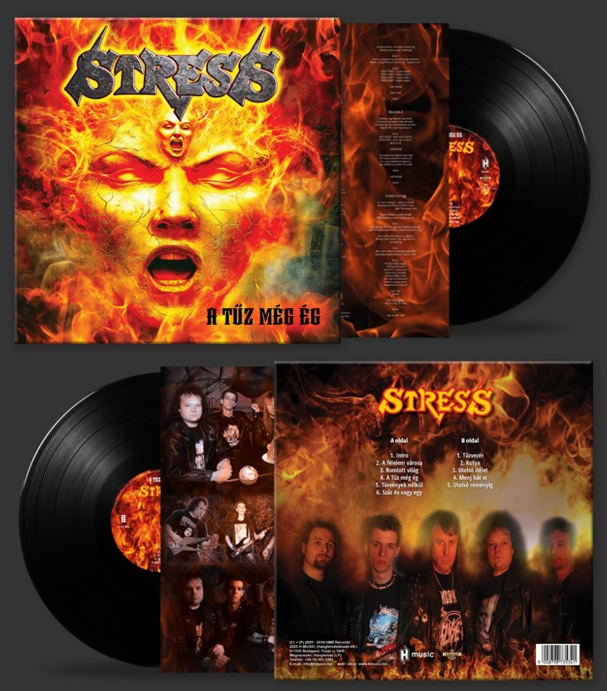 Stress - A tűz még ég (20 éves jubileumi kiadás) (Vinyl LP (nagylemez))