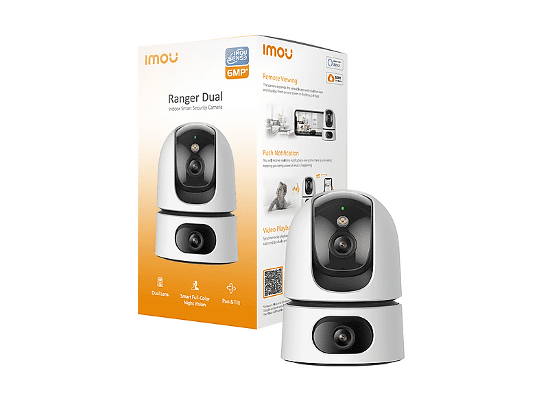 Videocamera Sorveglianza Imou Ranger Dual 6Mp