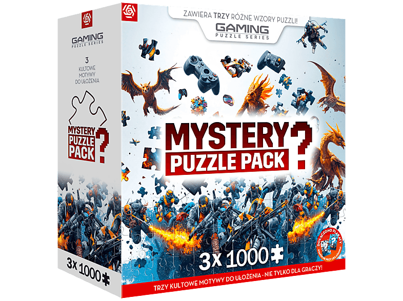 Puzzle GOOD LOOT Zestaw Mystery Gaming Pack V1 Wielokolorowy
