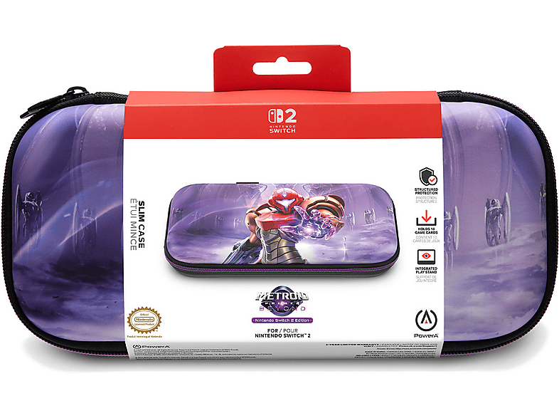 Etui POWERA Slim Metroid Prime 4: Beyond do Nintendo Switch 2 Czarny – zdjęcie 2