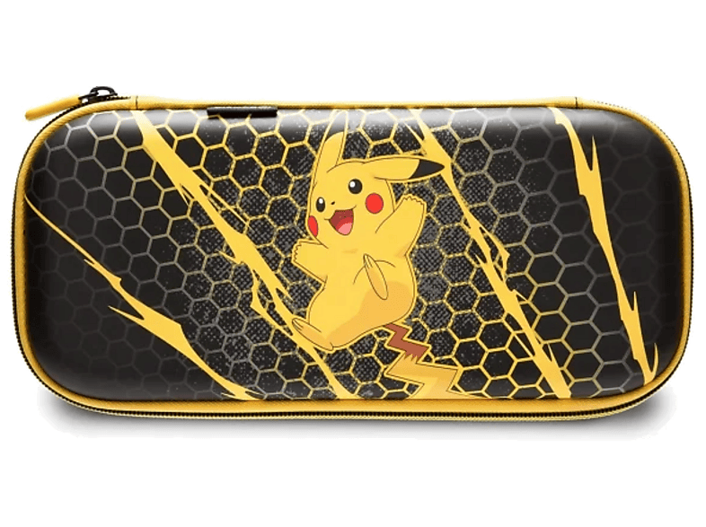 Etui POWERA Slim Pikachu Storm do Nintendo Switch 2 Czarno-żółty