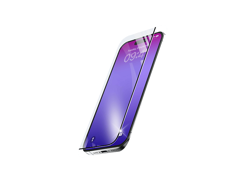 CELLULARLINE Fortified Xtreme Glass Displayschutzfolie (für Apple iPhone 17 Pro Max)