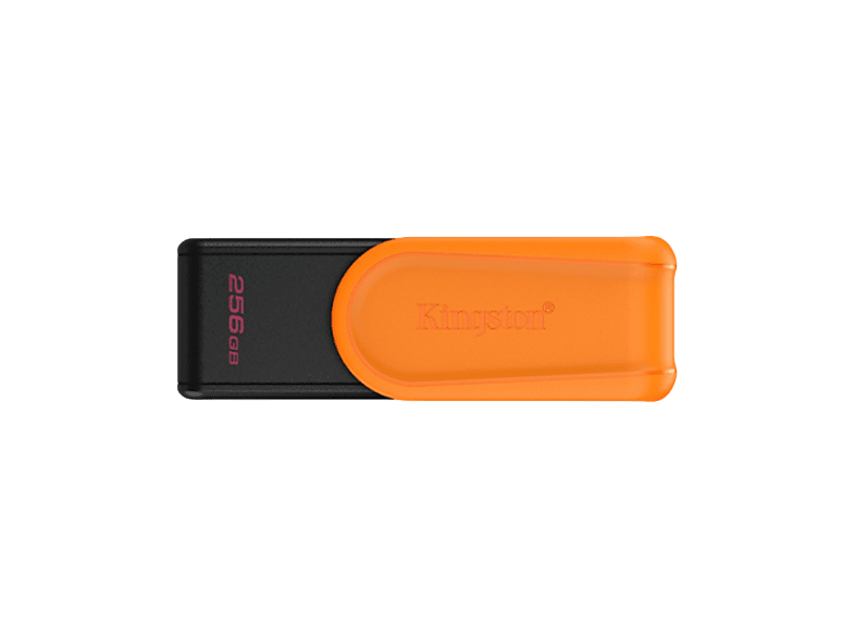 KINGSTON 256 GB USB 3.2 Gen 1 DataTraveler Exodia S Usb Bellek Siyah Turuncu