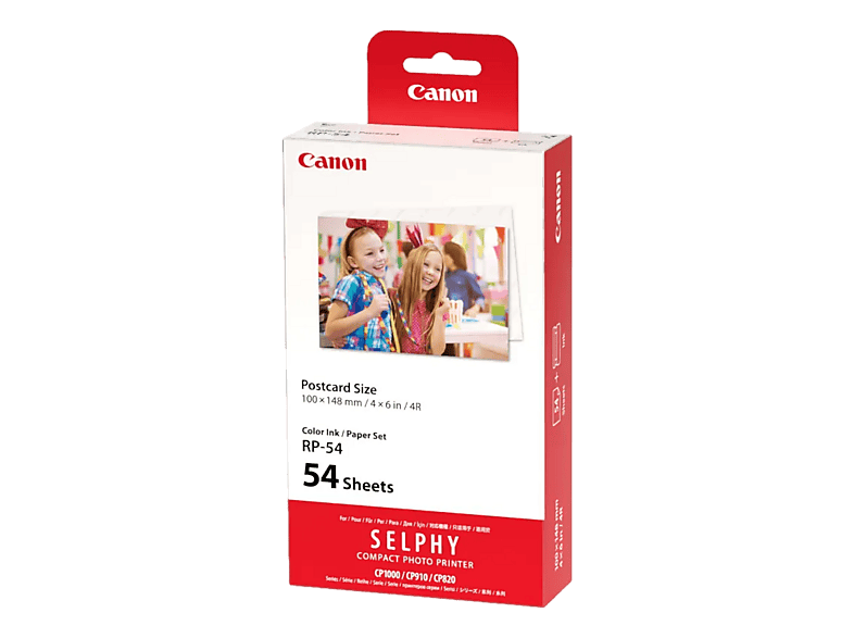 CANON RP-54 Prints Thermopapier 10x15 cm A6