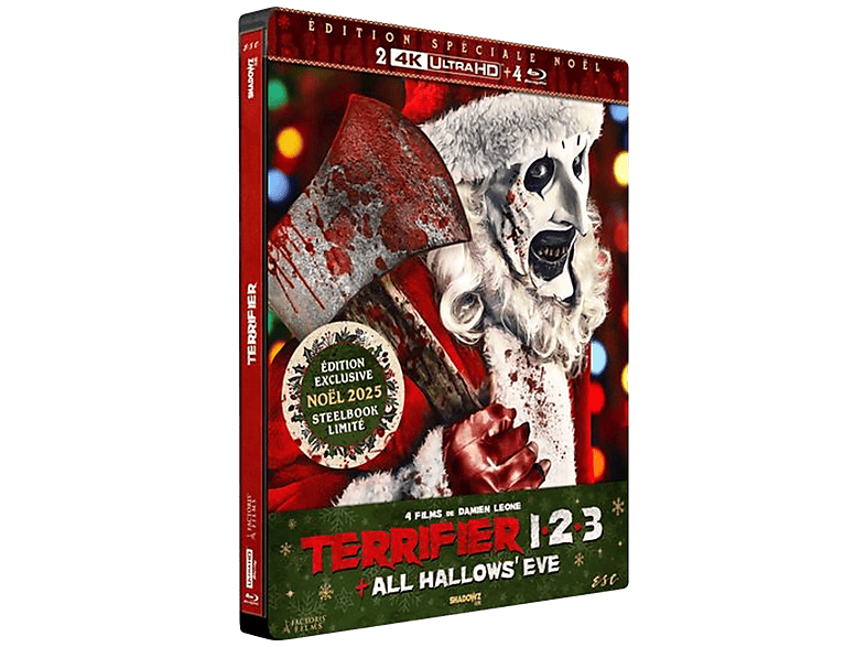 Terrifier Noël Integral Special Edition Steelbook (4K Ultra HD Blu-ray)