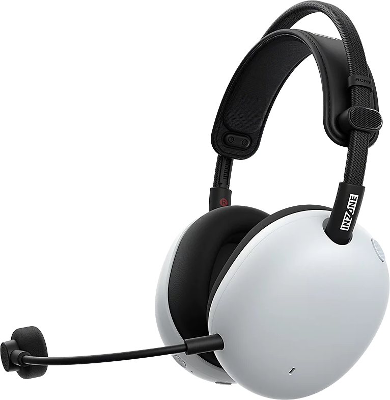 SONY INZONE H9 II vezeték nélküli fejhallgató mikrofonnal, 2,4GHz + Bluetooth, fehér (WHG910NW.CE7)