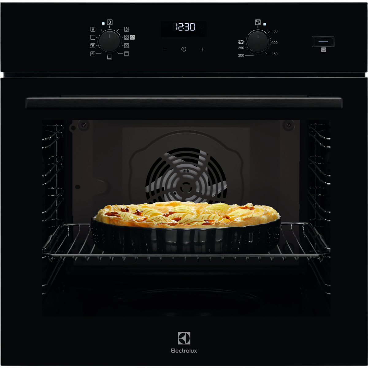 ELECTROLUX EOD5F71Z Beépíthető gőz sütő 72l, SteamBake, teleszkópos sütősín, maghőmérő