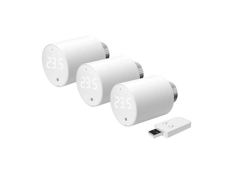 Głowica termostatyczna SHELLY TRV (3 szt.)